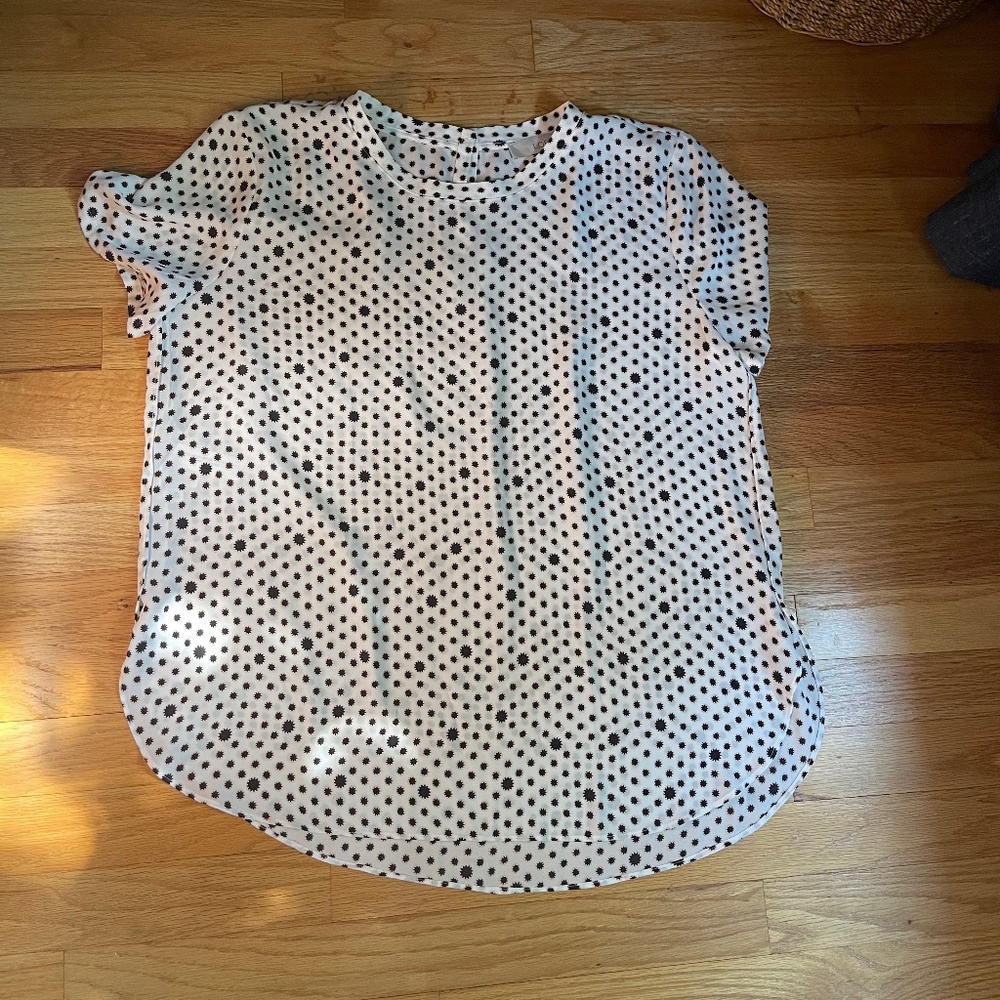 Loft Short Sleeved Blouse